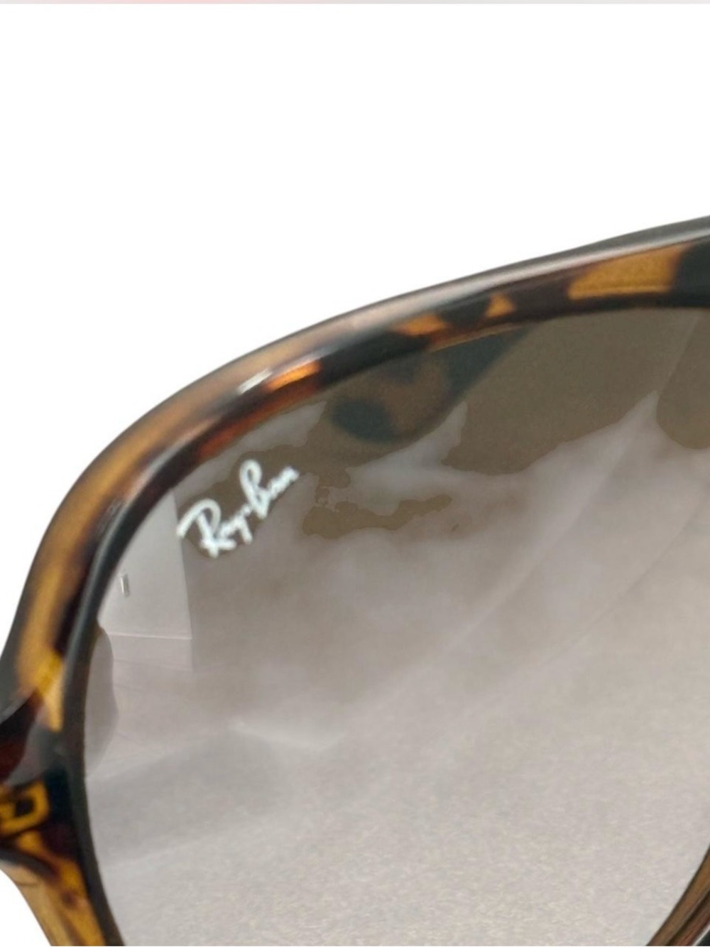 NIB Authentic Ray-Ban Cats 5000 Sunglasses - Havana-Brown Gradient Lenses - Picture 4 of 5